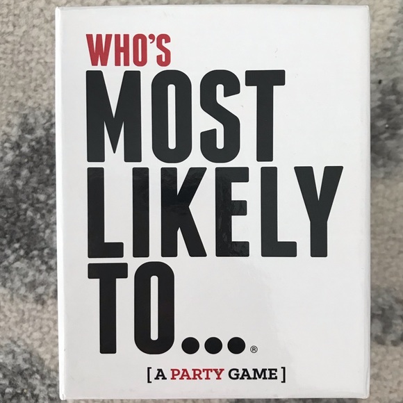Who’s Most Likely To- A Party Game!